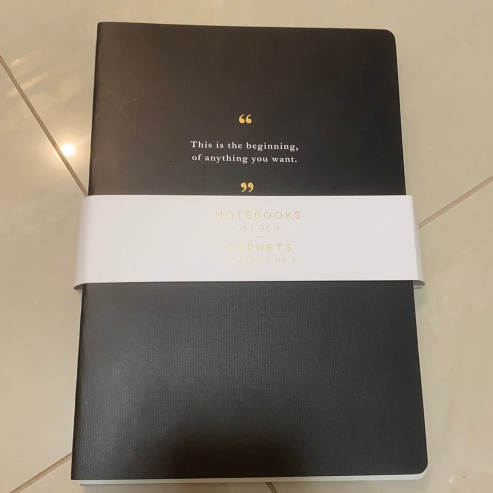 NWT Set of 3 - notebooks